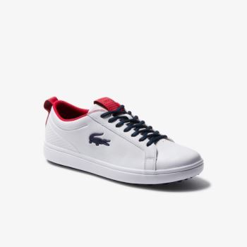 Lacoste G Elite Synthetic Golf Shoes - Golfové Boty Pánské Bílé / Béžový | CZ-HYGoqF